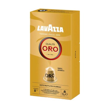 kapsle nespresso lavazza qualita oro 10 ks
