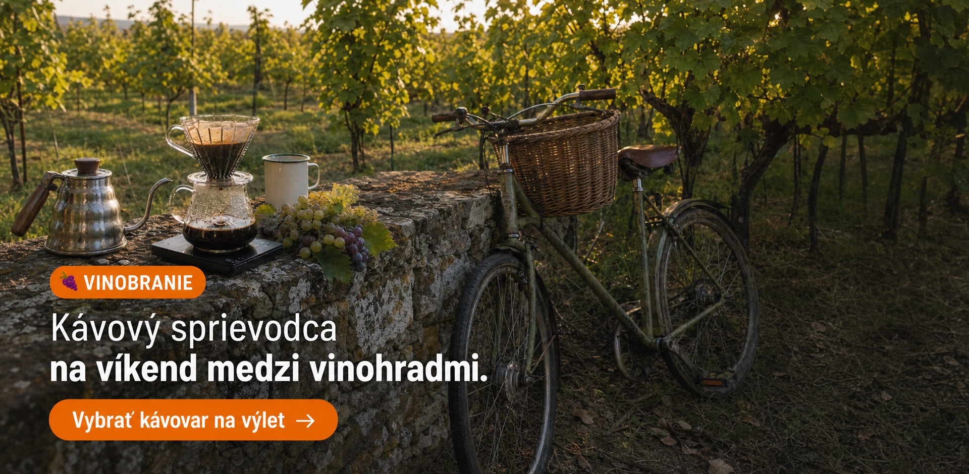 Oberačky a vinobranie s kávou