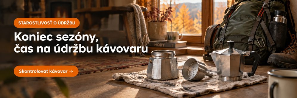 Koniec turistickej sezóny - ako vyčistiť a pripraviť cestovný kávovar na zimu