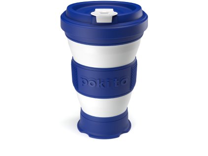Pokito Grande modrá barva skládací hrnek