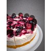 Jogurtový dort s borůvkami