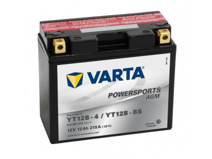 Varta AGM 12V 12Ah 215A 512 901 019 YT12B-BS
