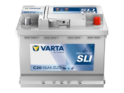 Varta Promotive SLI 12V 55Ah 420A 555 064 042 C20