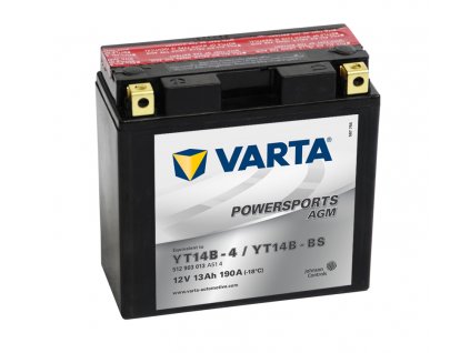 Varta AGM 12V 12Ah 190A 512 903 013 YT14B-BS