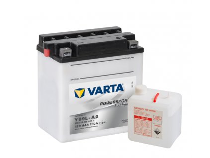 Varta freshpack 12V 9Ah 130A 509 016 008 YB9L-A2
