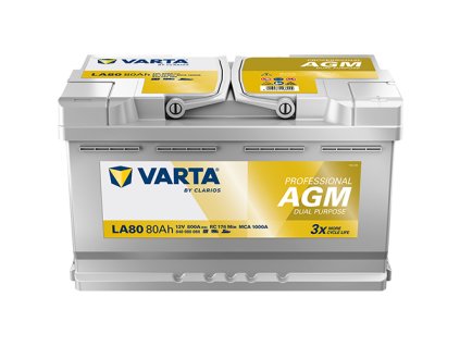 Varta Professional AGM 12V 80Ah 800A 840 080 080