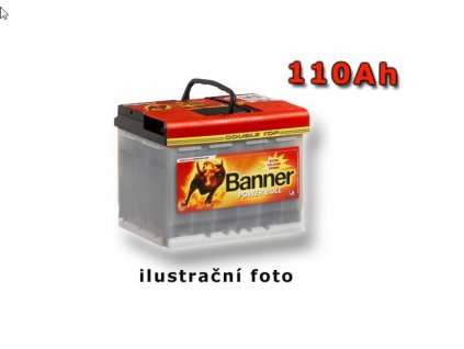 Banner Power Bull  Professional 12V 110Ah 900A P110 40