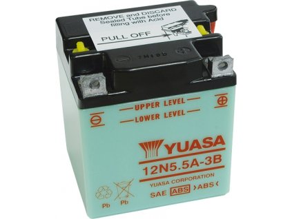 Yuasa STANDART 12V 5,5Ah 58A 12N5,5A-3B