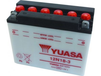 Yuasa STANDART 12V 18Ah 190A 12N18-3