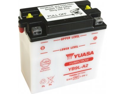 Yuasa Yumicron 12V 9Ah 124A YB9L-A2