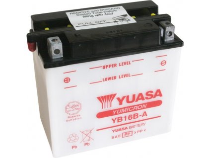 Yuasa Yumicron 12V 16Ah 207A YB16B-A