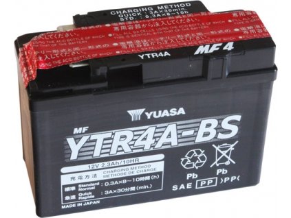 YUASA SUPER MF 12V 2,3Ah 45A YTR4A-BS