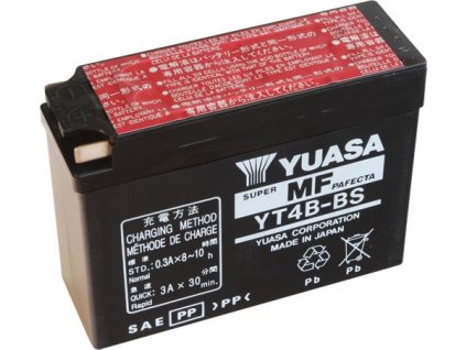 YUASA SUPER MF 12V 2,3Ah 40A YT4B-BS