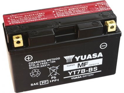 YUASA SUPER MF 12V 6,5Ah 85A YT7B-BS