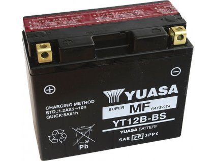 YUASA SUPER MF 12V 10Ah 180A YT12B-BS