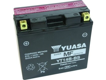 YUASA SUPER MF 12V 12Ah 210A YT14B-BS