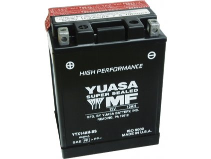 YUASA SUPER MF 12V 12Ah 210A YTX14AH-BS