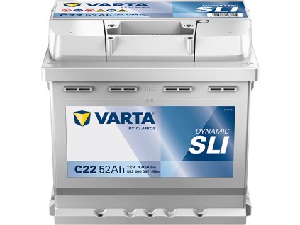 Varta Dynamic SLI 12V 52Ah 470A 552 400 047 C22