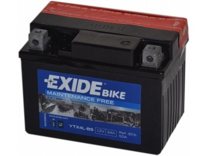 EXIDE 12V 3Ah YTX4L-BS