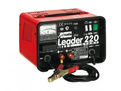 Nabíječka se startem TELWIN LEADER 220 12/24V 30A