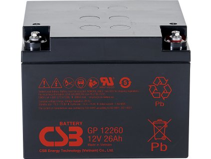 CSB GP12260 12V 26Ah