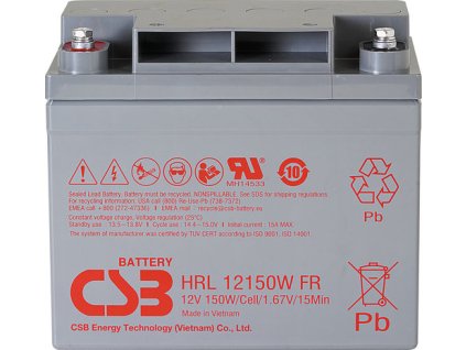 CSB 12V 37,5Ah HRL12150W