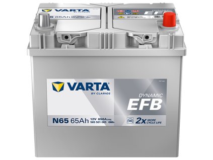 Varta DYNAMIC EFB 12V 65Ah 650A 565501065 N65