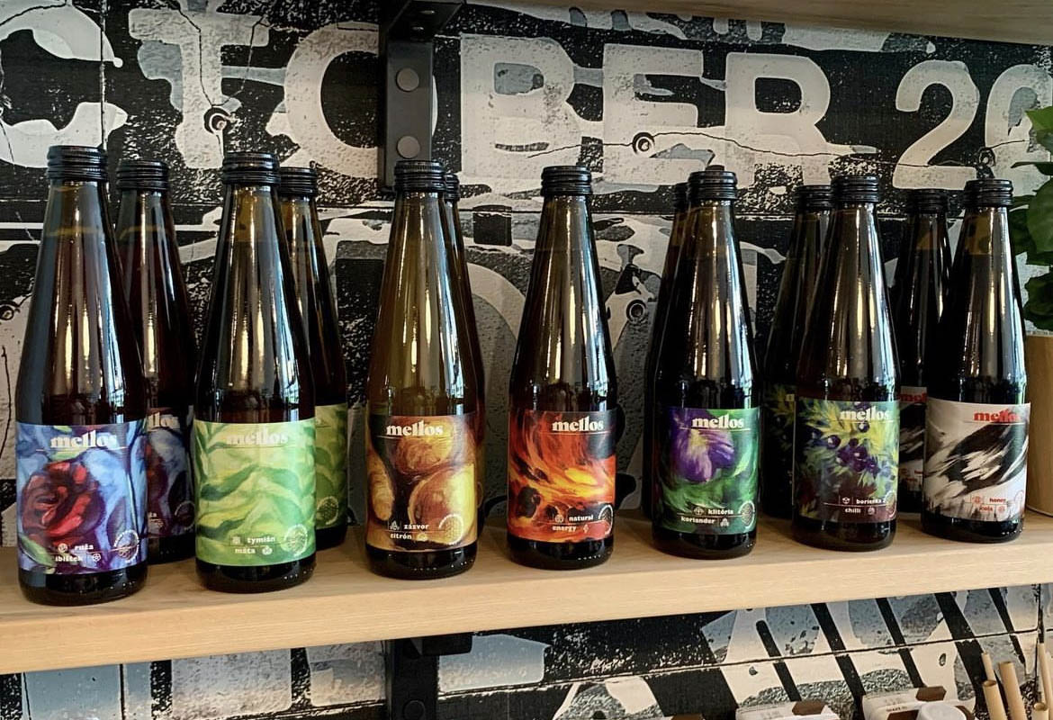 Přírodní limonády na bázi medu a bylin od firmy Mellos