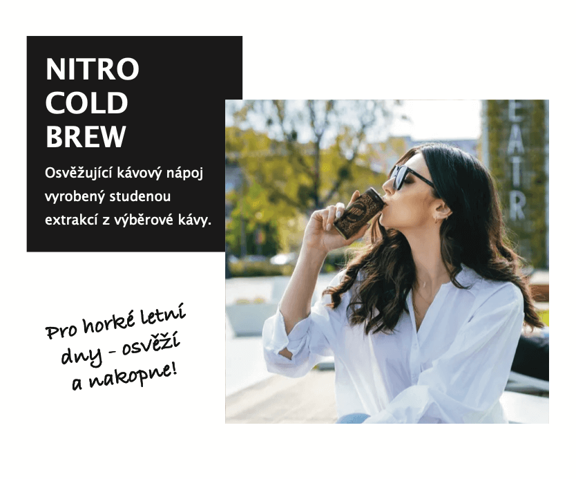 Nitro Cold Brew na mobil