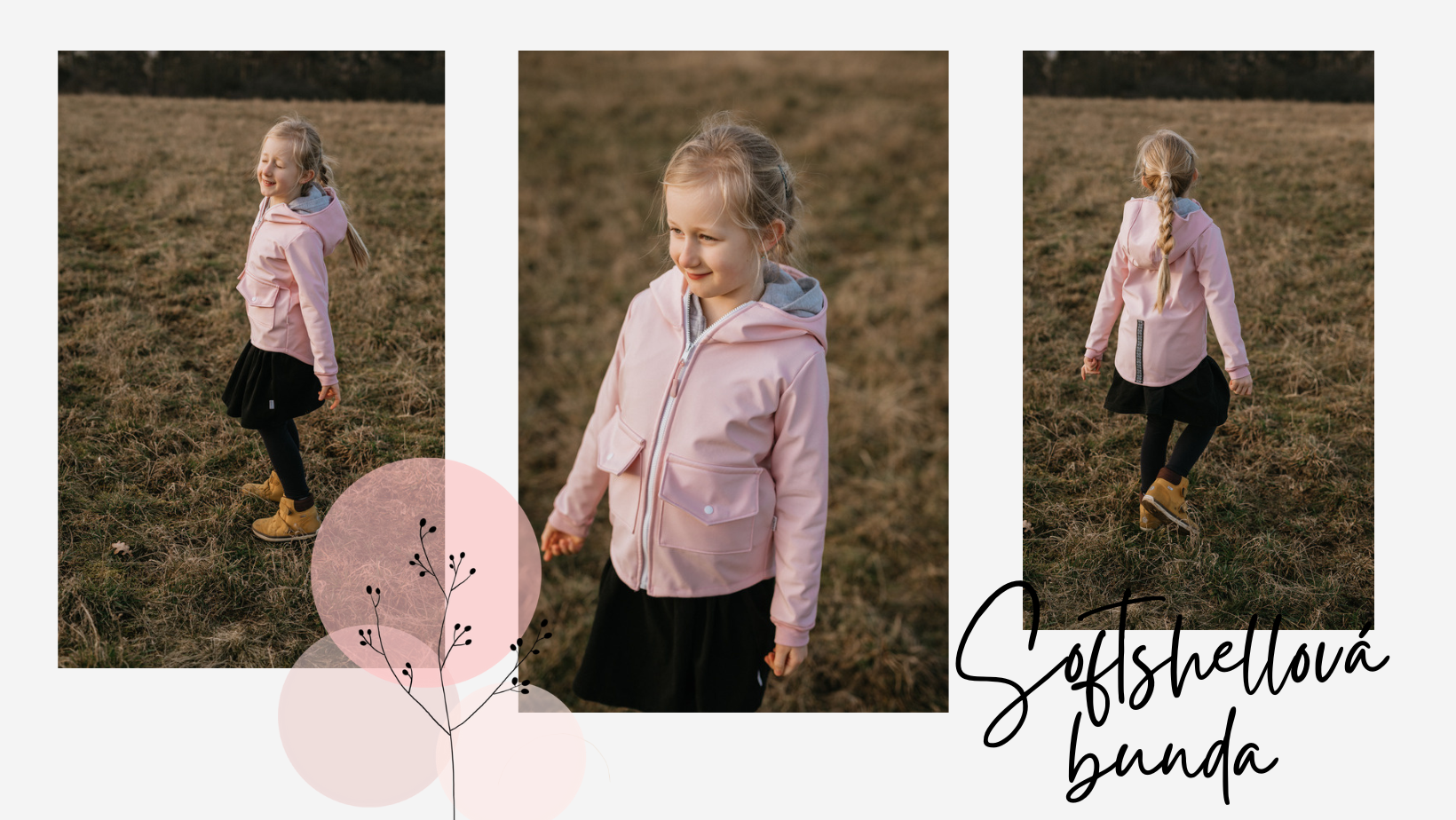 Softshellové bundy dětské