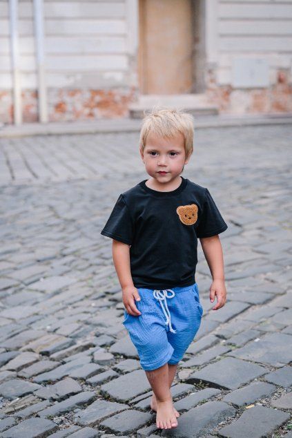 dětské mušelínové kraťasy