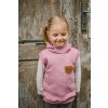 Dětská vesta růžová