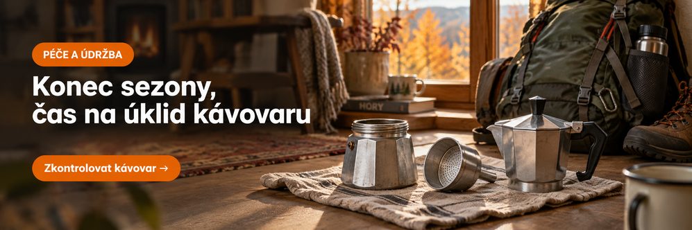 Konec turistické sezony - jak vyčistit a připravit cestovní kávovar na zimu