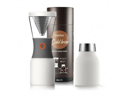Asobu Cold brew kávovar na ledovou kávu bílý