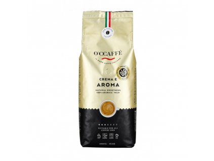 zrnkova kava o ccaffe crema e aroma 100 arabika 1 kg