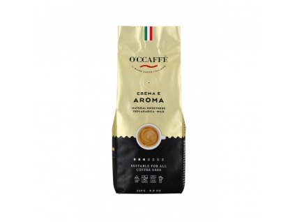 zrnkova kava o ccaffe crema e aroma 100 arabika 250 g