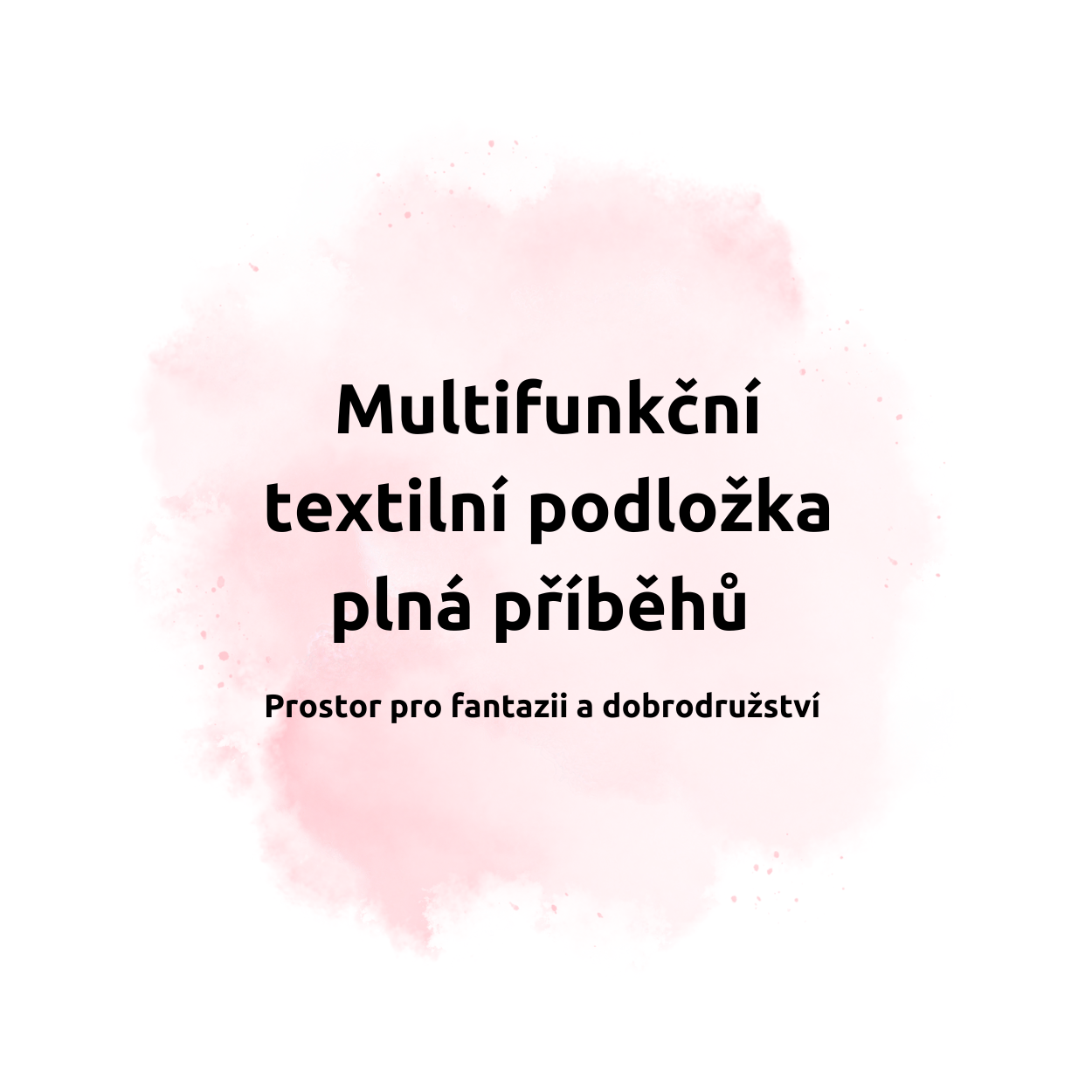 Multifunkční textilní podložka