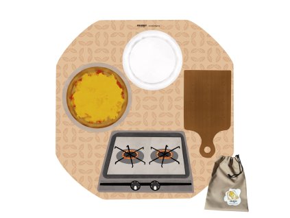Podložka „Malý šéfkuchař“ – Vaření bez nepořádku! 🍕🍳 P2- 60x60