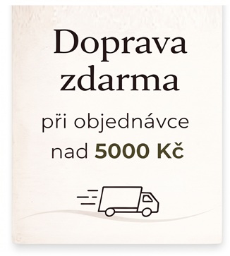 objednávky nad 5000 Kč s dopravou zdarma