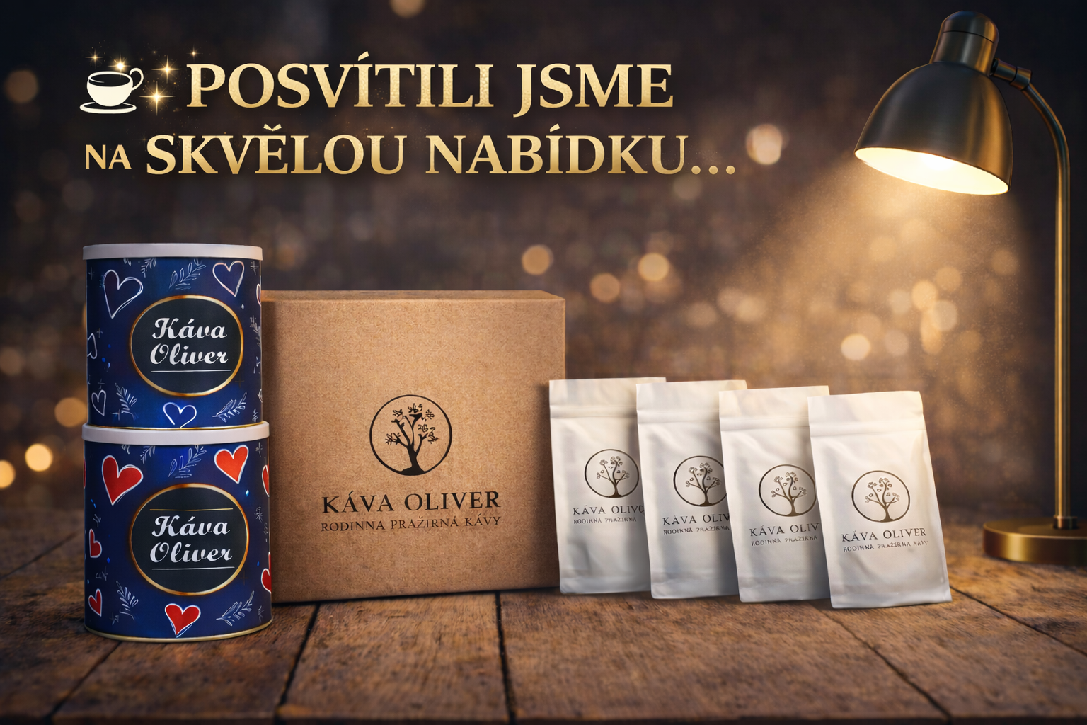 čerstvě pražená káva