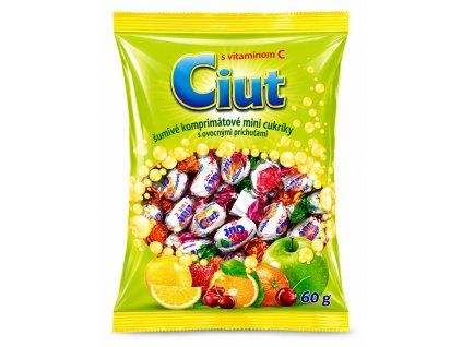 Cuit Šumivé cukríky s vit.C 60g