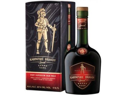 Karpatské Brandy Špeciál 40% 0,7 l (kartón)