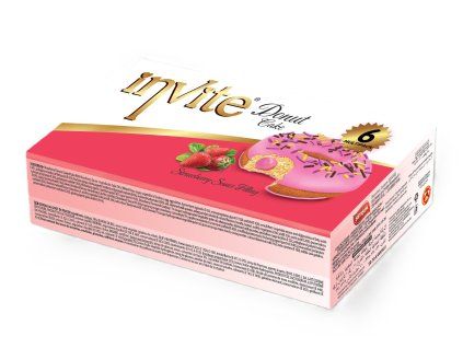 INVITE DONUT jahodový 240g