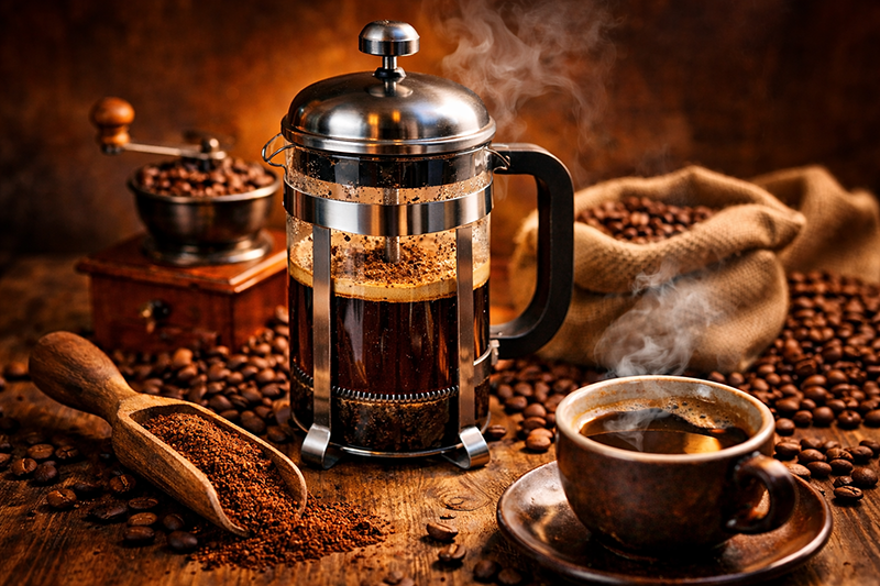 Co je French press a proč si ho zamilujete