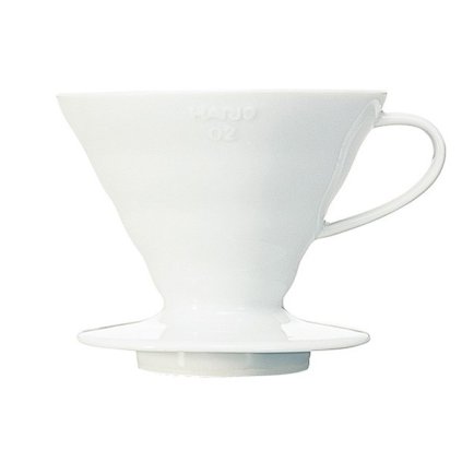 Hario keramický dripper na kávu V60 02 bílý1