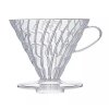 Hario plastový dripper na kávu V60 02 čirý