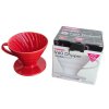 Hario keramický dripper na kávu V60 02 červený3