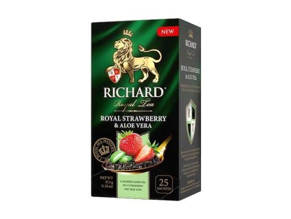 čaj richard zelený strawberry aloevera kava trobica pražirna kávy zlin fryšták zlinskykraj seris kavovaru zrnkova kava
