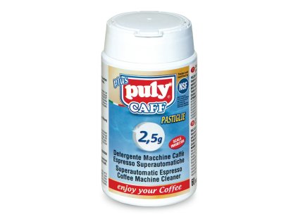 puly caff powder 2,5g tablety čistící chemie espresso kava trobica pražírna kávy zlín fryšták zlinskykraj