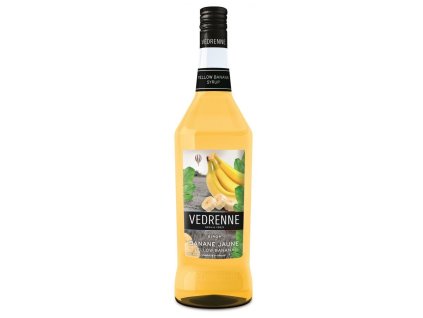 sirupy vedrenne bana zluty 1l dochucovadla kava trobica pražirna kávy zlin fryšták zlinskykraj seris kavovaru zrnkova kava